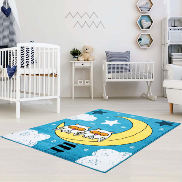 moon rug nursery