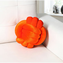 orange round pillow