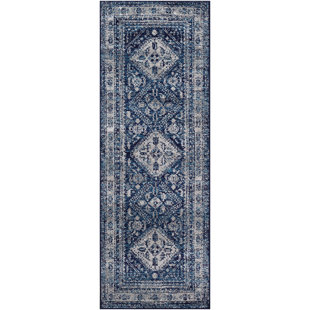 Blue Vintage Look Hallway Runners You Ll Love In 2020 Wayfair