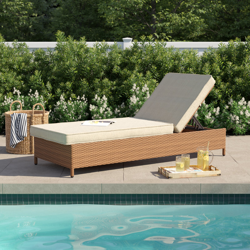 Birch Lane Heritage Hillcrest Reclining Chaise Lounge With