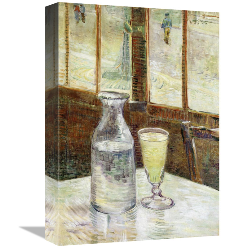 Vault W Artwork Still Life Absinth And Carafe By Vincent Van Gogh Print On Canvas Wayfair