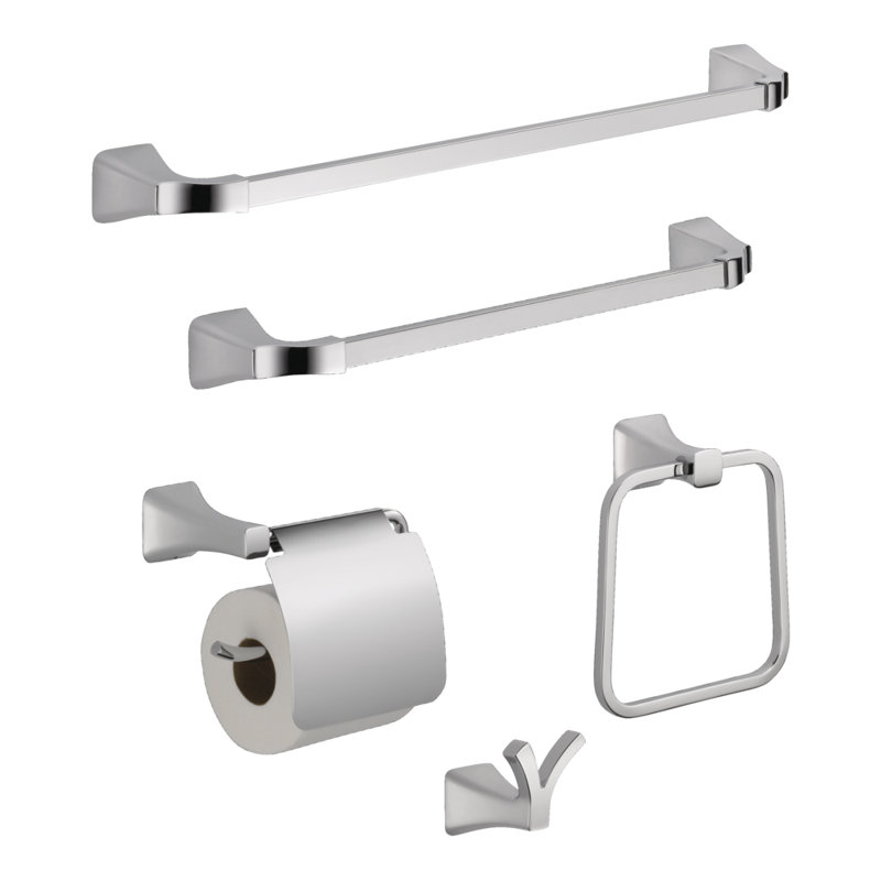 75246SS,PN Delta Tesla Towel Ring & Reviews Wayfair