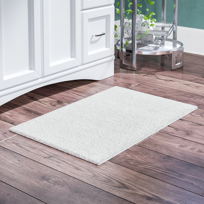 Fortney Rayon From Bamboo Cloud Bath Rug