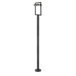 Best Fortune Outdoor 1-Light LED 97.23 Post Light By Orren Ellis Outdoor Lighting Fortune Outdoor 1-Light LED 97.23 Post Light By Orren Ellis Outdoor Lighting