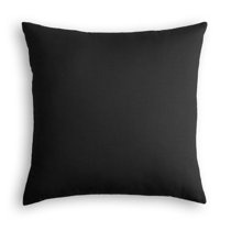 black linen throw pillows