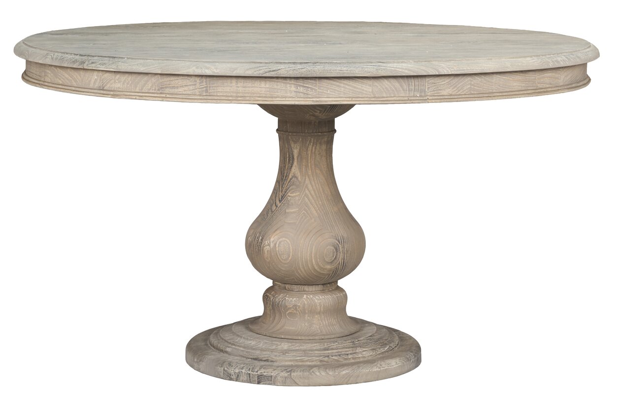 Round Wood Dining Table - Shop the Room! Sarah Richardson's Ontario Living Room