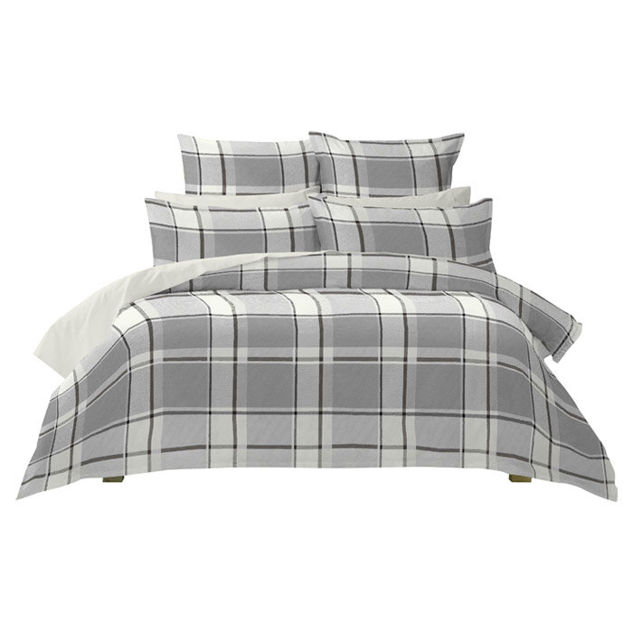 grey flannel duvet cover