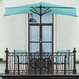 Turquoise Patio Umbrella Wayfair