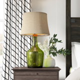 emerald green floor lamp