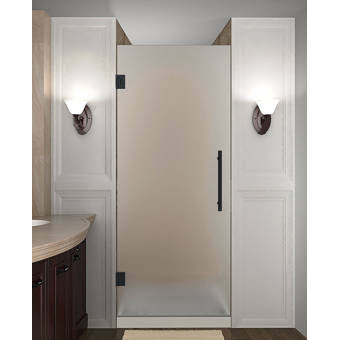 Coastal Industries Paragon Series 23 X 65 Hinged Semi Frameless Shower Door Wayfair