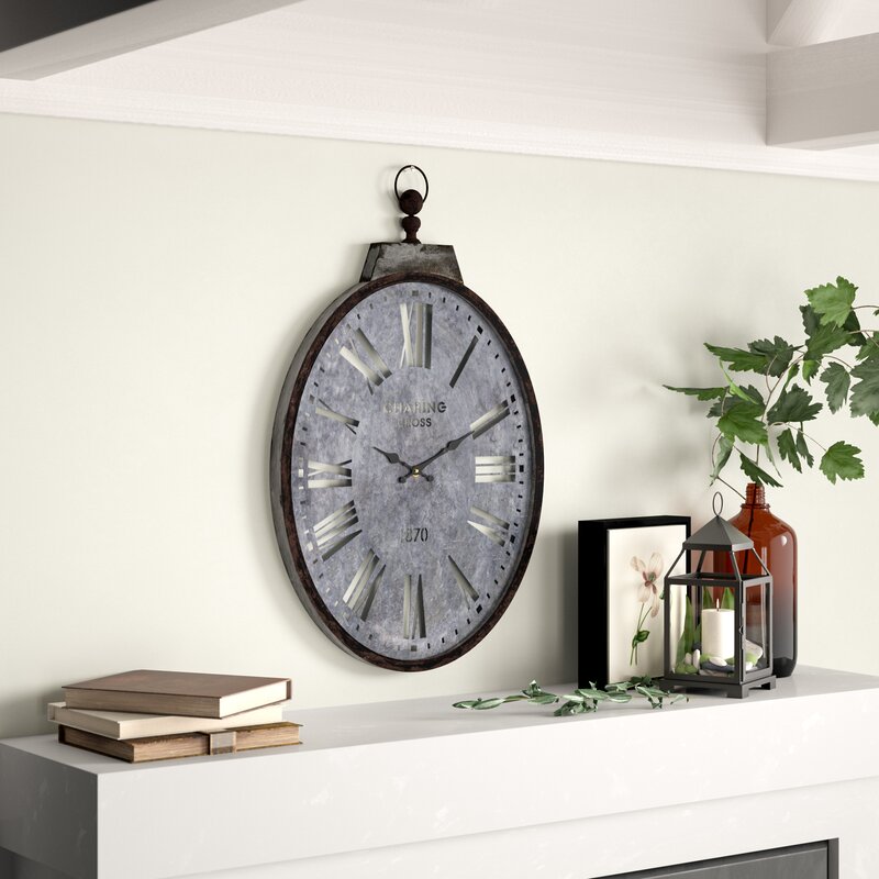 Gracie Oaks Oman Wall Clock & Reviews | Wayfair