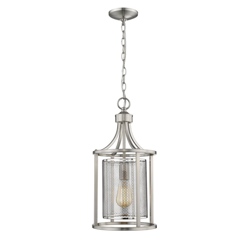 Weathers 1 Light Single Geometric Pendant Reviews Birch Lane