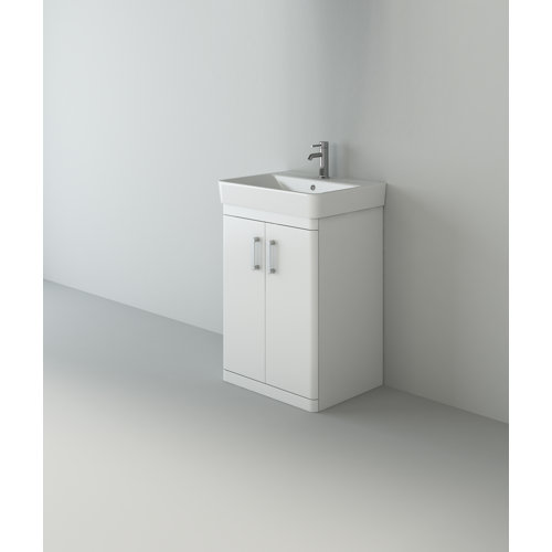 Grangeville 600mm Free-standing Single Vanity Unit Ivy Bronx
