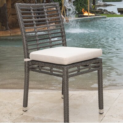 Stacking Patio Dining Chair With Cushion Panama Jack Outdoor Color