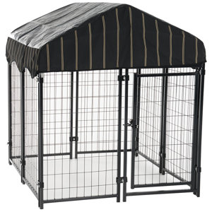 Lucky Dogu2122 Pet Resort Steel Yard Kennel