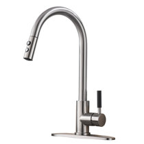 Brushed Nickel Kitchen Faucets Wayfair Ca