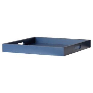 blue ottoman tray