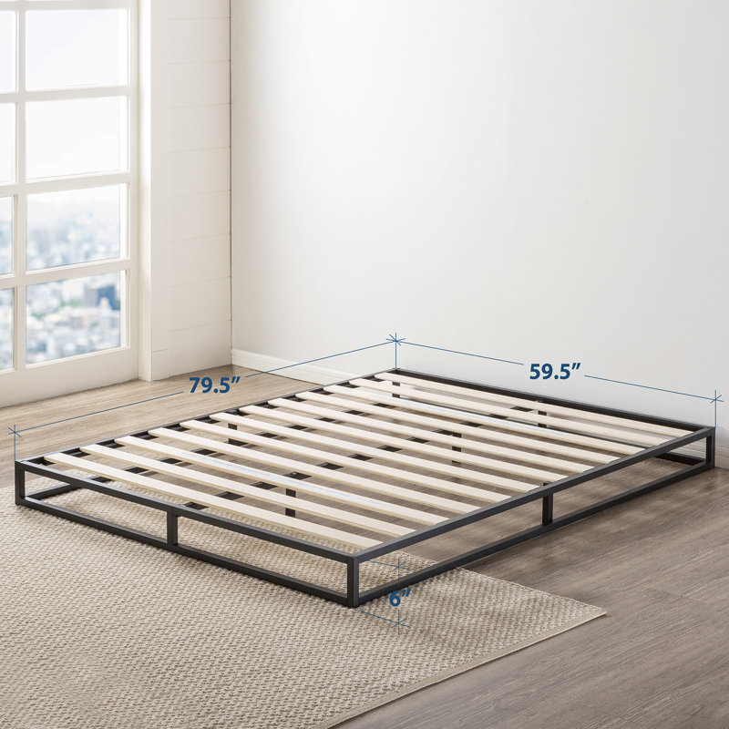 crib metal spring support platform