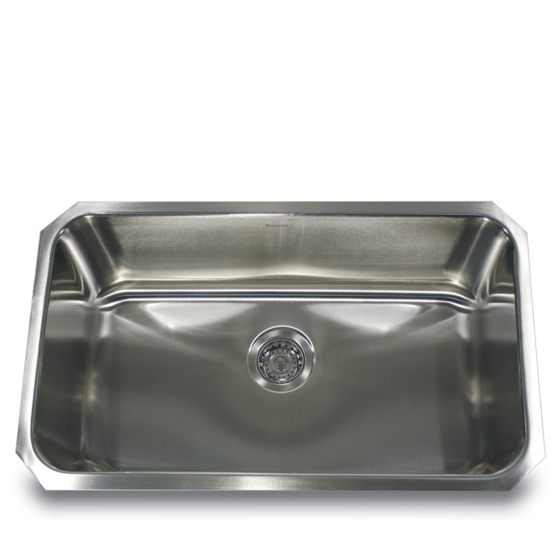 Nantucket Sinks 30 L X 18 W Elongated Single Bowl Undermount Kitchen Sink Perigold