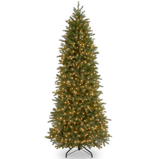 Feel Real Fraser Green Fir Trees Artificial Christmas Tree With 900 Incandescent Clear White Lights Feel Real Fraser Green Fir Trees Artificial Christmas Tree With 900 Incandescent Clear White Lights