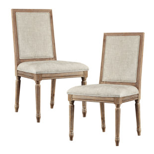Upholstered Dining Chair (Set Of 2) by Madison Park Signature Savings