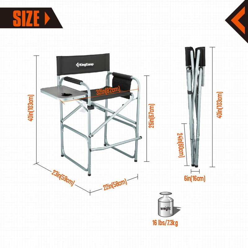 king camp director chair