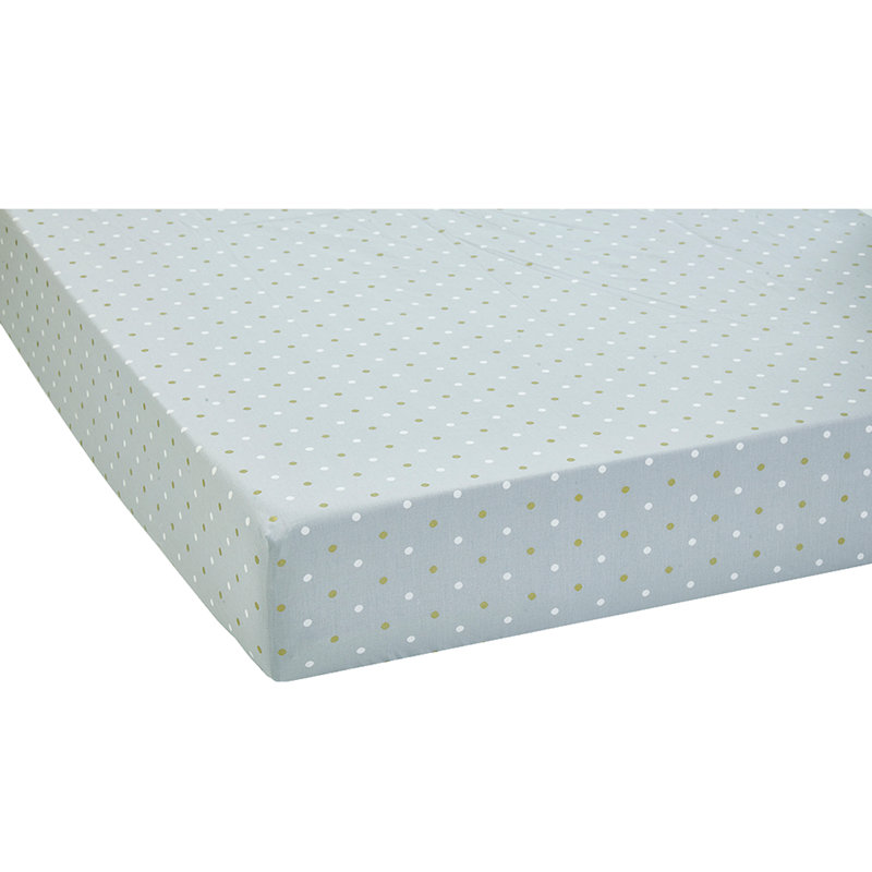Harriet Bee Animal Print And Polka Dot Fitted Crib Sheet Set Set