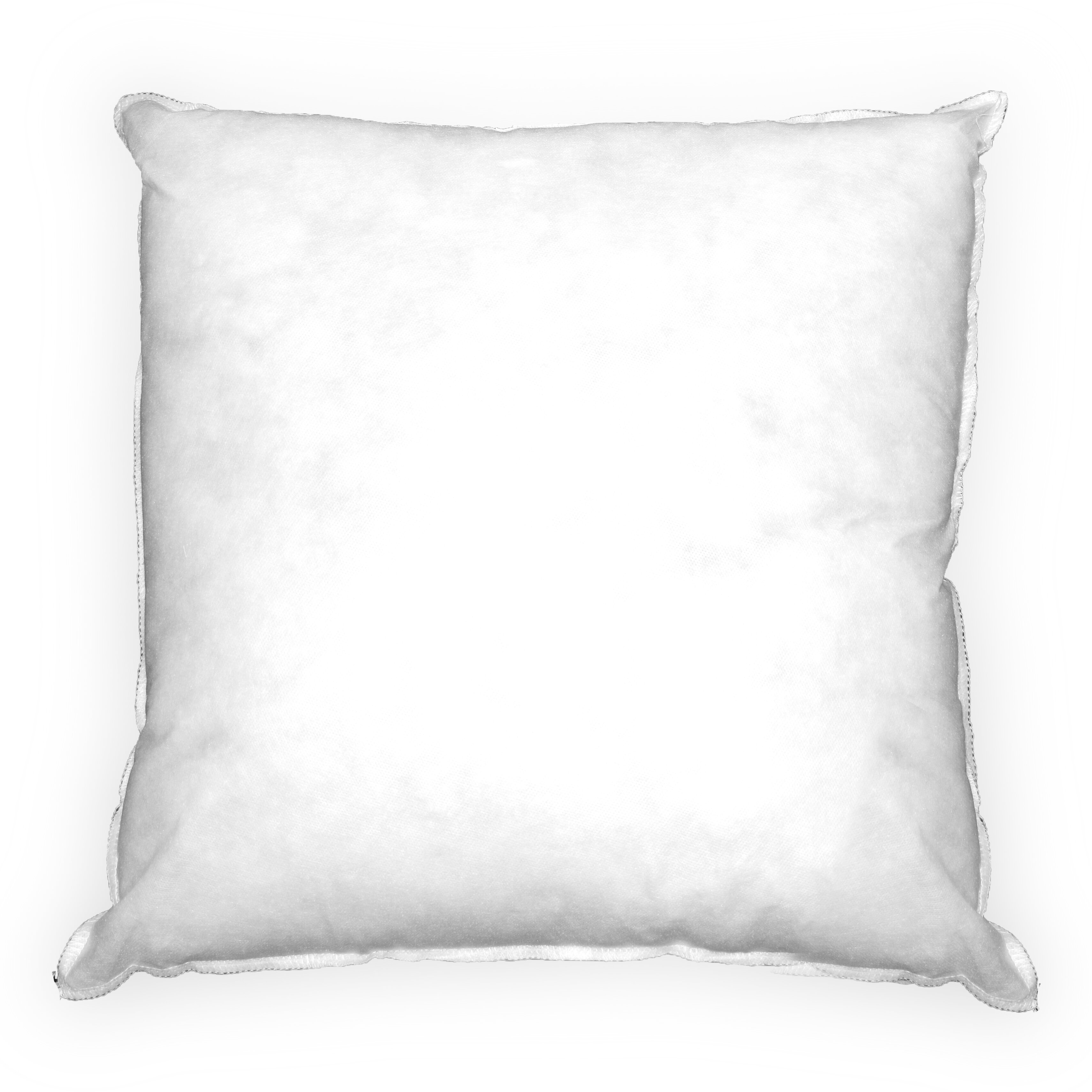 large white euro pillows