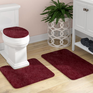 Red Bathroom Rug Set Wayfair Quickview