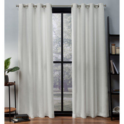 Langley Street Bruno Solid Room Darkening Thermal Grommet Curtain
