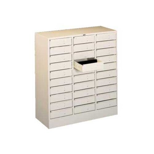 Tennsco 30 Drawer Organizer Filing Cabinet Reviews Wayfair