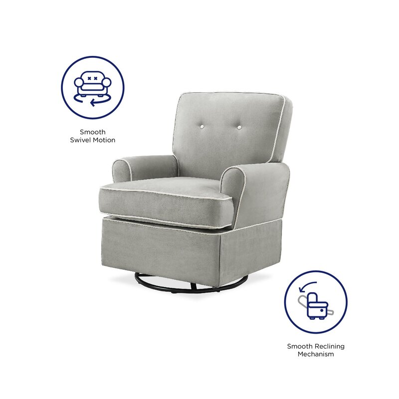 baby relax swivel glider