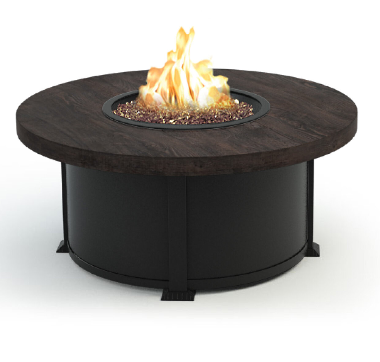 Ebern Designs 19'' H x 42'' W Outdoor Fire Pit Table & Reviews | Wayfair