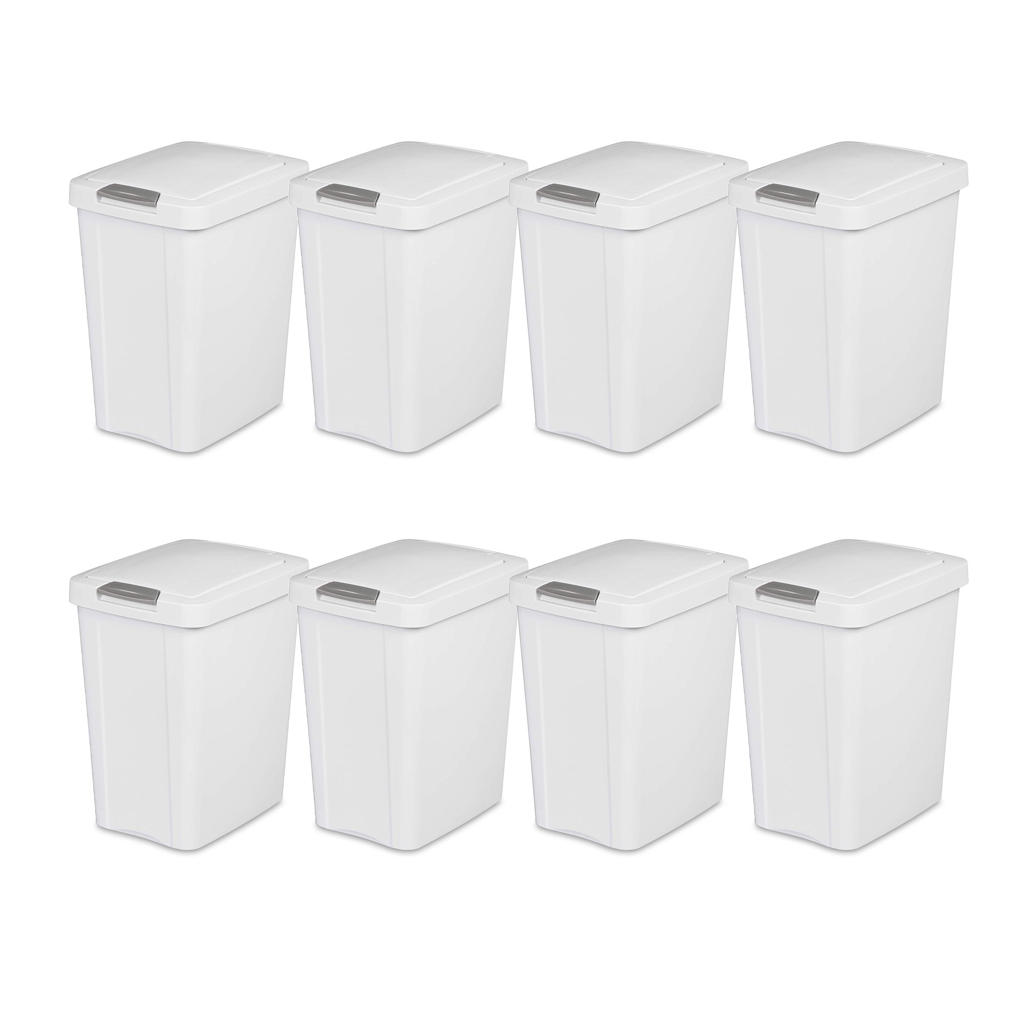 Sterilite 7.5 Gallon Touch Top Waste Basket Wayfair