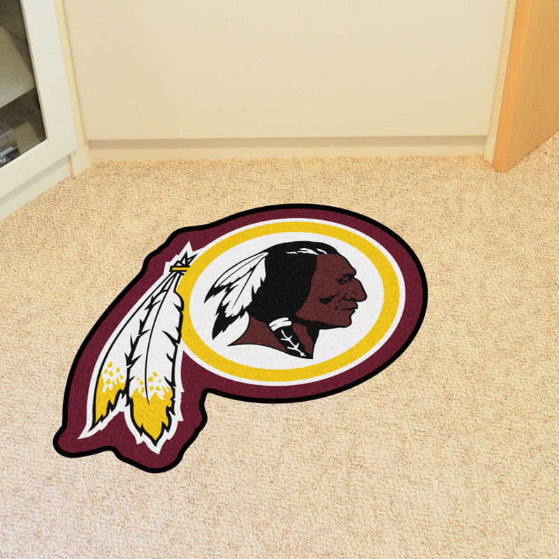 Fanmats Nfl Washington Redskins Mascot 36 In X 33 5 In Non Slip