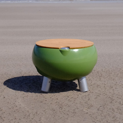 Margot Drink Cooler Champagne Bucket Symple Stuff Colour: Safari Green