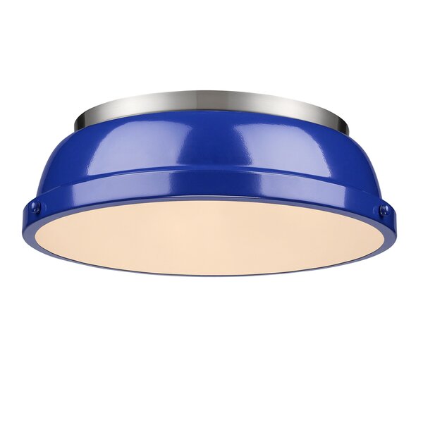 navy blue ceiling light shade