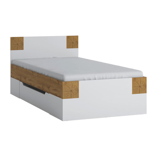 Modernmoments Bett Porath Mit Schublade 90 X 200 Cm Wayfair De