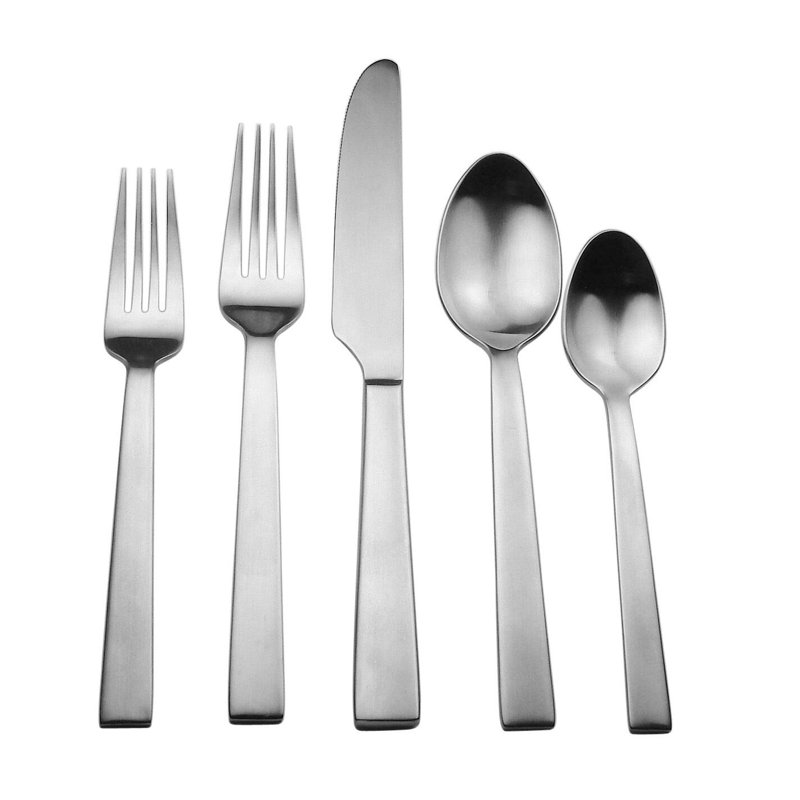 Latitude Run Bethenny Splendide 40 Piece 18 10 Stainless Steel Flatware Set Service For 8 Wayfair