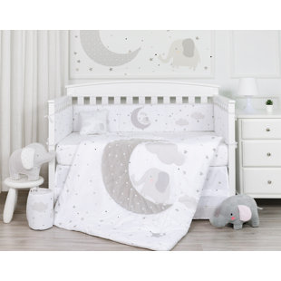 sloth cot bedding