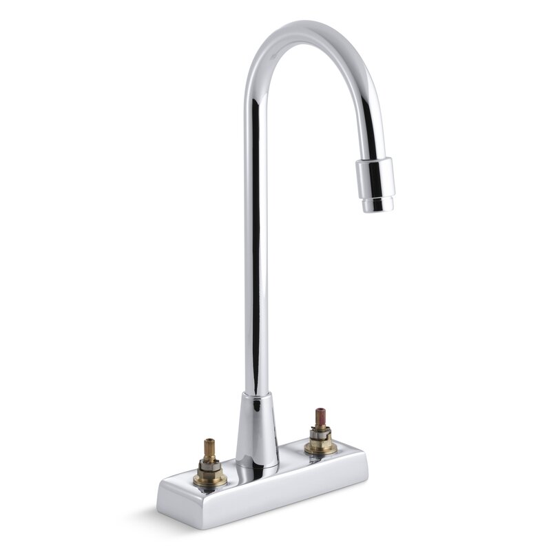 Kohler Triton Centerset Commercial Bathroom Sink Faucet With