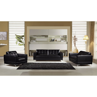 Italian Configurable 3 Piece Living Room Set by American Eagle International Trading Inc.