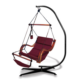 Go to store & view more images Nami Polyester Chair Hammock with Stand by Hammaka