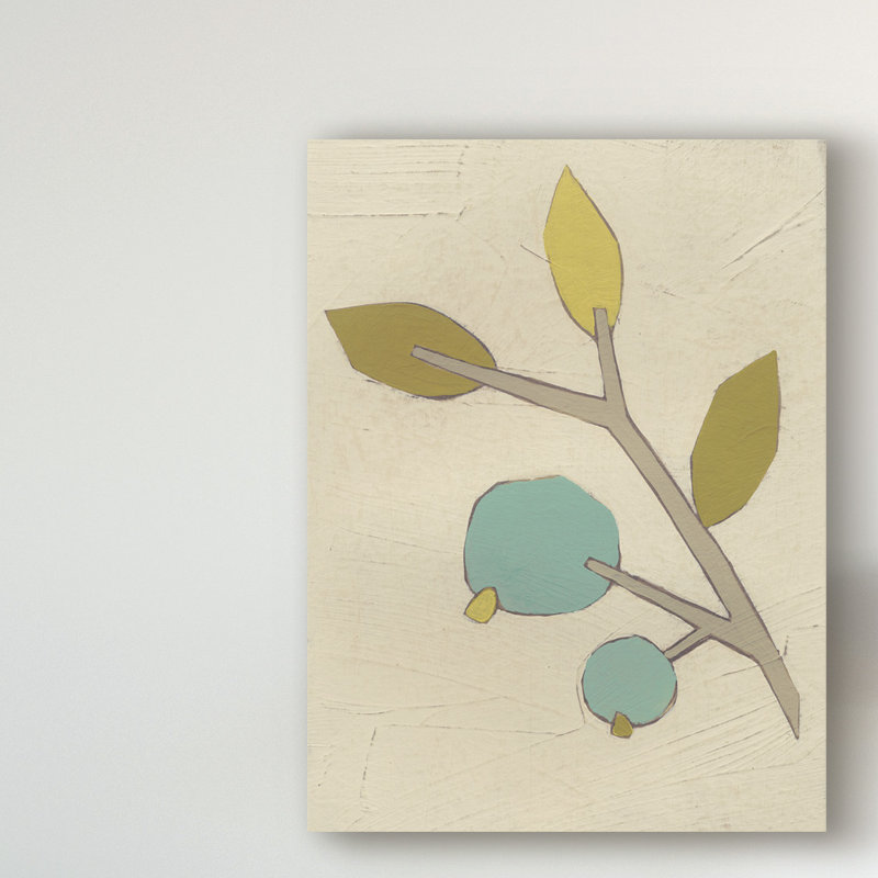 East Urban Home Simple Stems Ii Acrylic Painting Print On