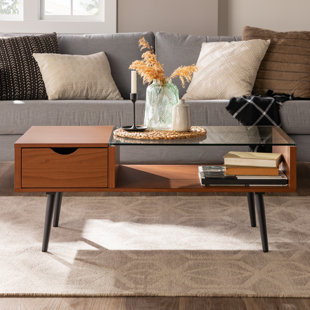 Wayfair | Glass Rectangle Coffee Tables You'll Love in 2022