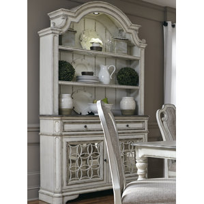 Tiphaine Lighted China Cabinet by Lark..