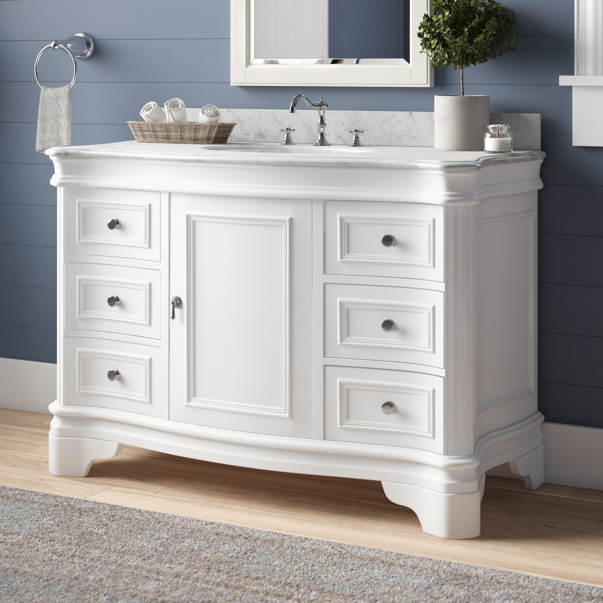 Birch Lane Rayshawn 48 Single Bathroom Vanity Set Reviews Wayfair