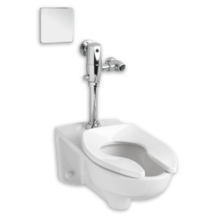 Go to store & view more images American Standard Acticlean 1.1 GPF Elongated One-Piece Toilet