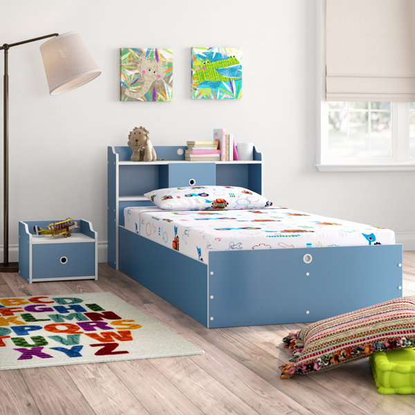 boys blue bedroom set