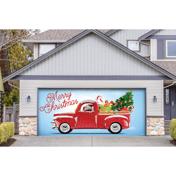 Christmas Garage Door Banner Wayfair
